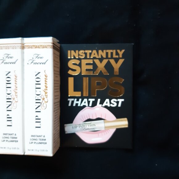 NWT Bundle Too Faced lip injection Extreme - Picture 3 of 6